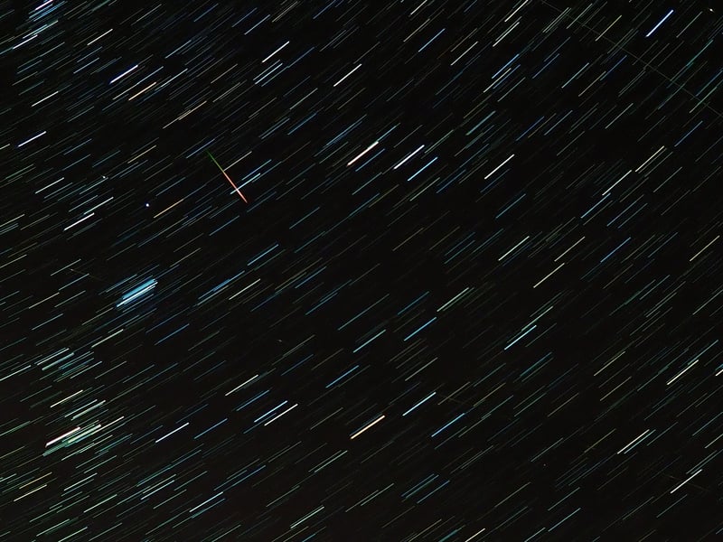 Meteor Shower Backdrops